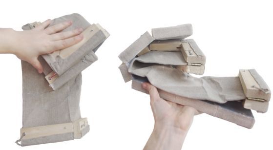 Výsledné složené plátno.  | Autor: Eva Škrovinová